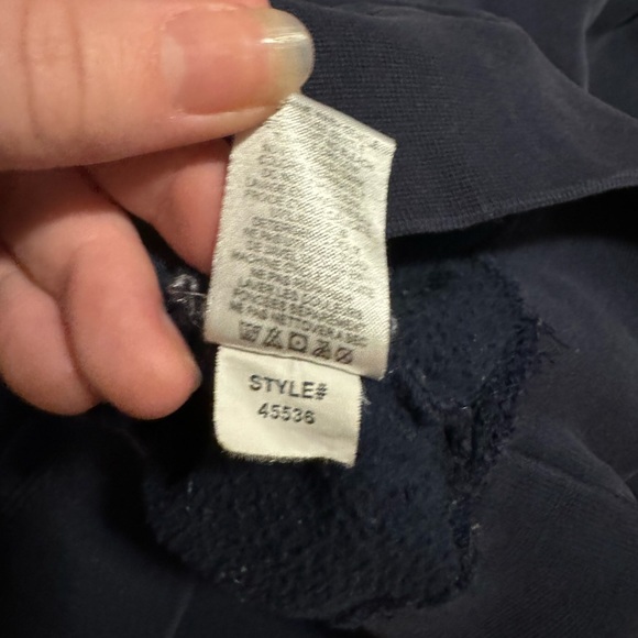 ⭐️3for10⭐️ VINTAGE FOX racing Youth M Boys Hoodie Navy Logo Graphic Embroidered - Picture 14 of 14